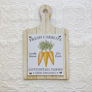 Faux Cutting Board Kitchen Decor